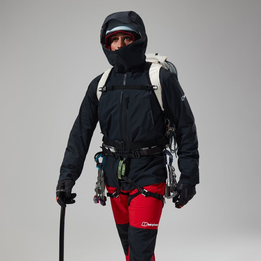 mens mtn seeker gore-tex jacket - black berghaus