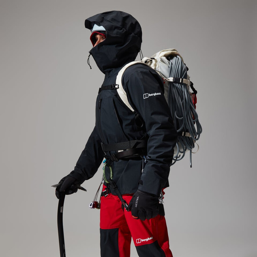mens mtn seeker gore-tex jacket - black berghaus