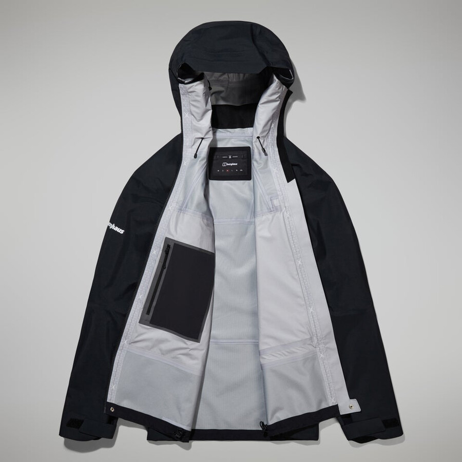 mens mtn seeker gore-tex jacket - black berghaus