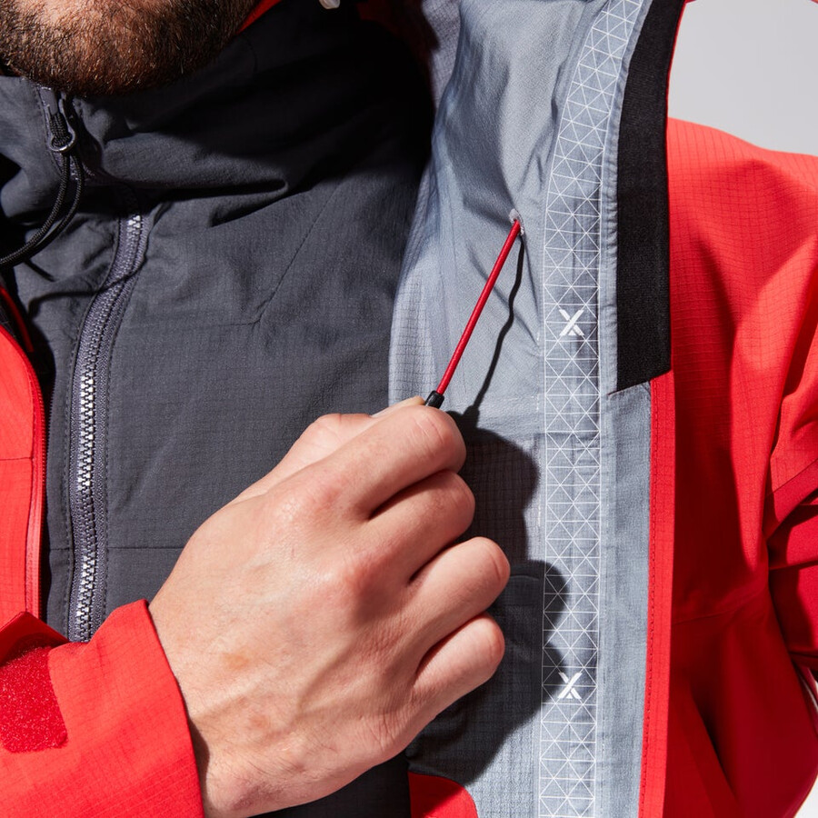 mens mtn guide alpine pro gore-tex jacket - red berghaus