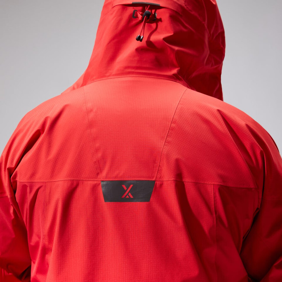 mens mtn guide alpine pro gore-tex jacket - red berghaus
