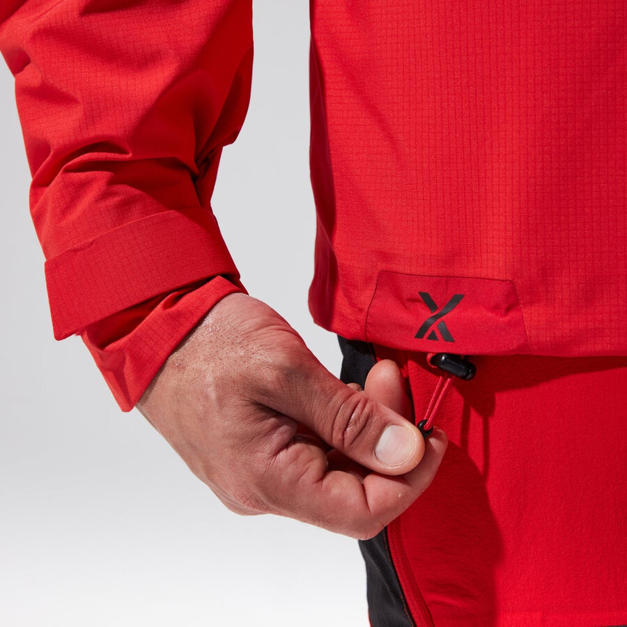 mens mtn guide alpine pro gore-tex jacket - red berghaus