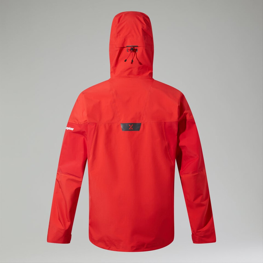 mens mtn guide alpine pro gore-tex jacket - red berghaus