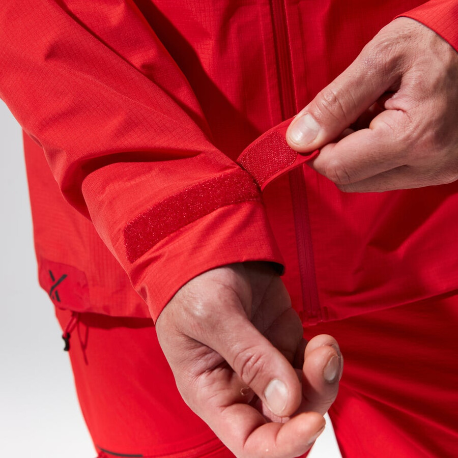 mens mtn guide alpine pro gore-tex jacket - red berghaus