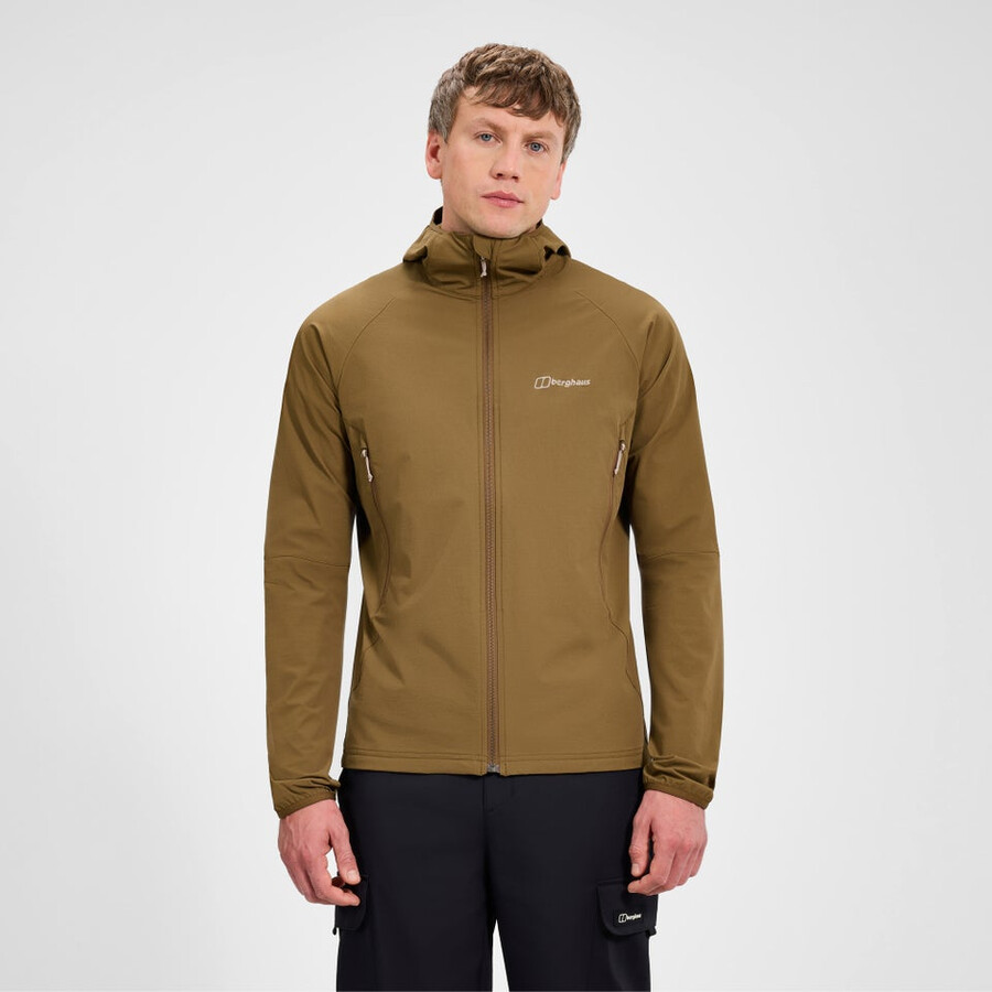 mens skelbo jacket - brown berghaus