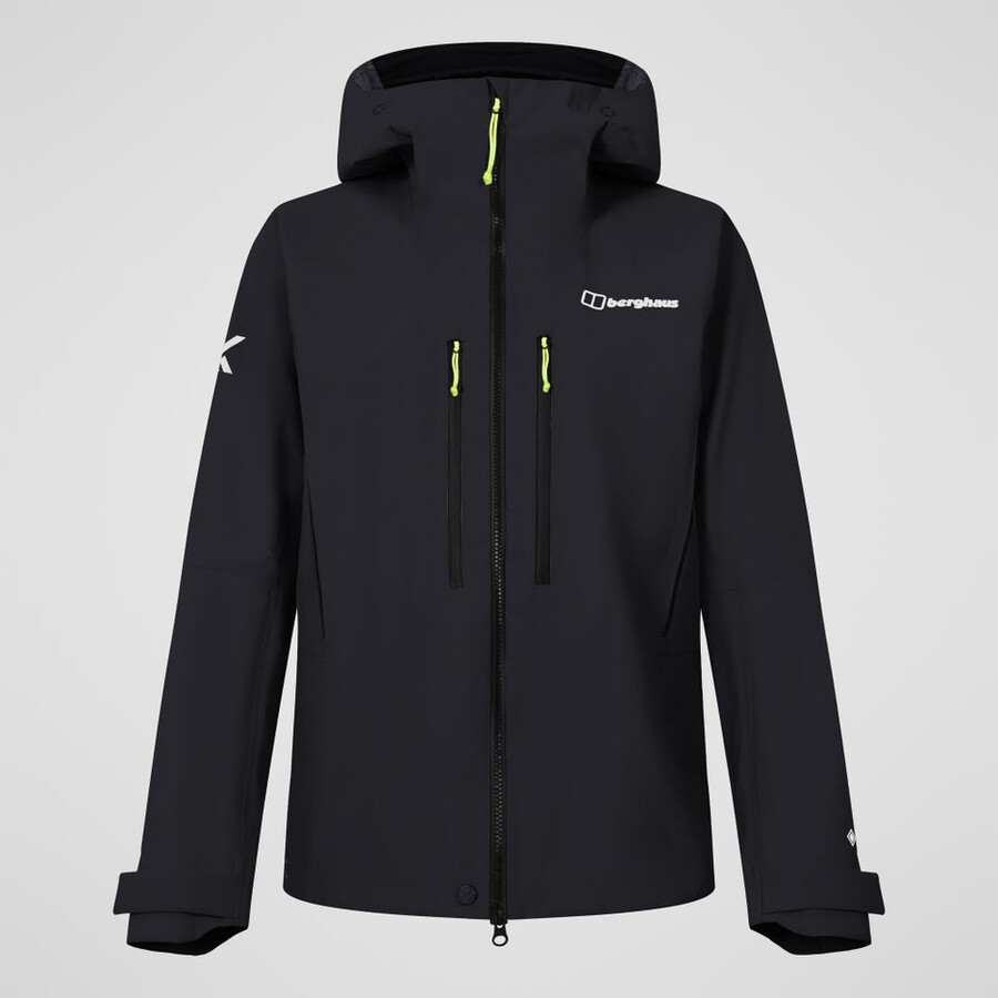 mens extrem vanguard gore-tex jacket - black berghaus