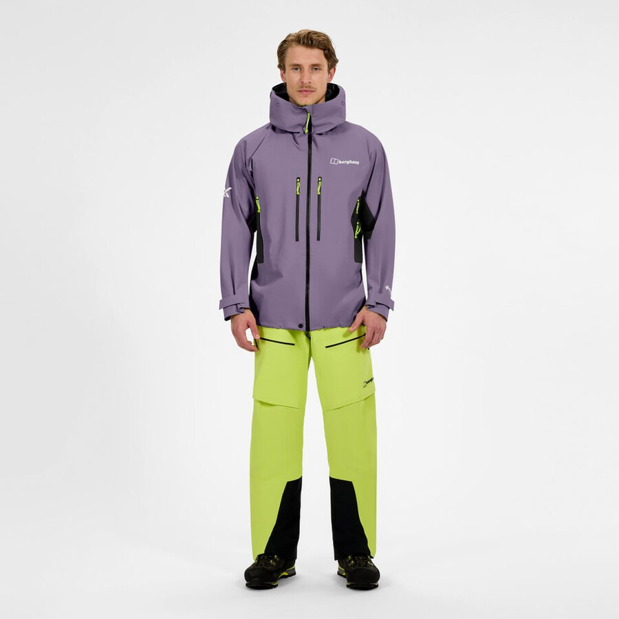 mens extrem vanguard gore-tex jacket - purple berghaus