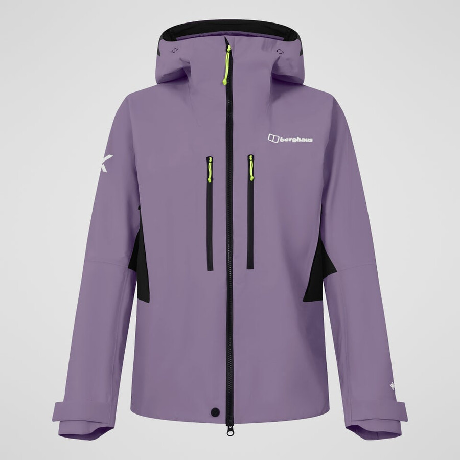 mens extrem vanguard gore-tex jacket - purple berghaus