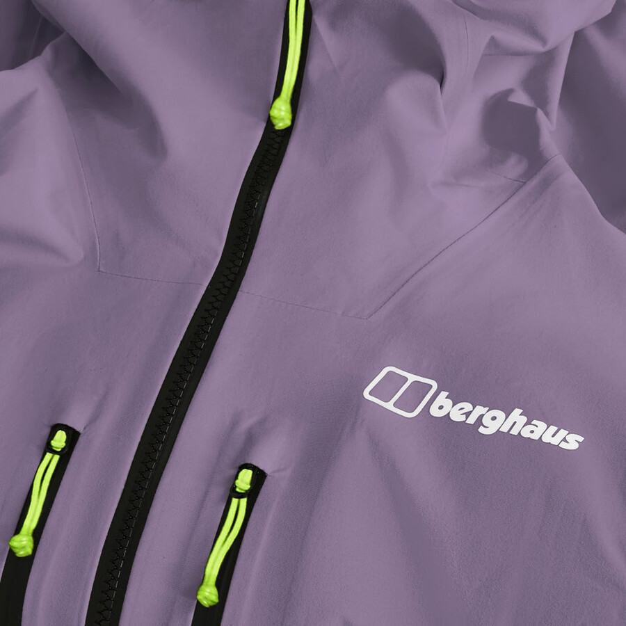 mens extrem vanguard gore-tex jacket - purple berghaus