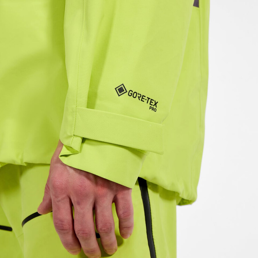 mens extrem vanguard gore-tex jacket - yellowpurple berghaus