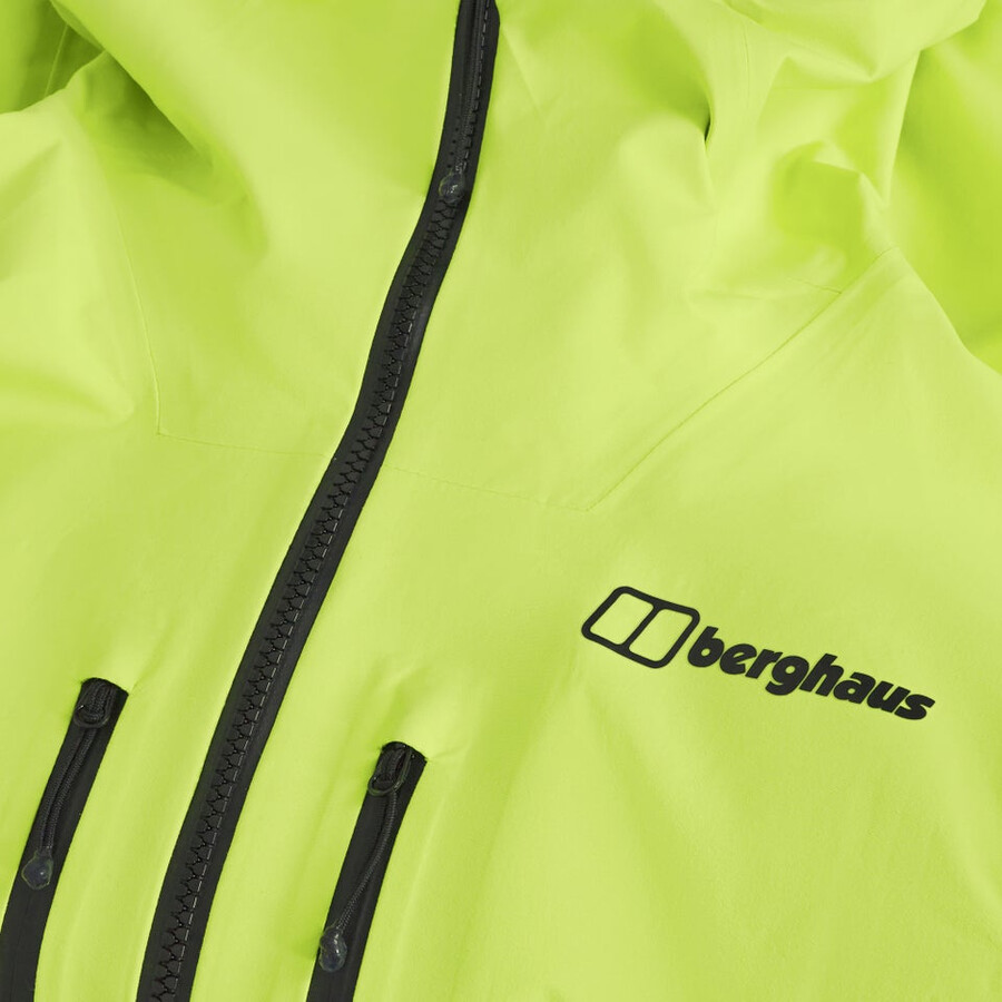 mens extrem vanguard gore-tex jacket - yellowpurple berghaus
