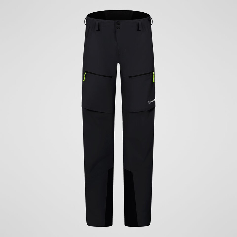 mens extrem vanguard gore-tex pant - black berghaus