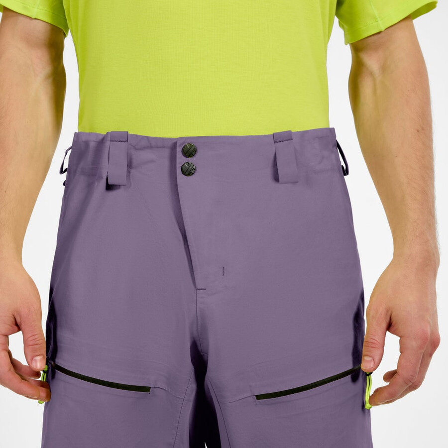 mens extrem vanguard gore-tex pant - purple berghaus