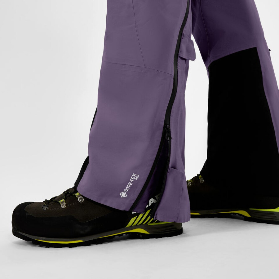 mens extrem vanguard gore-tex pant - purple berghaus