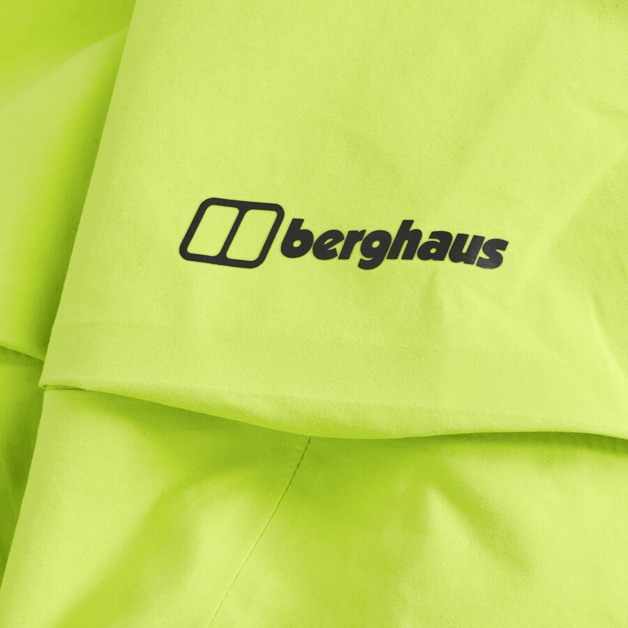 mens extrem vanguard gore-tex pant - yellow berghaus