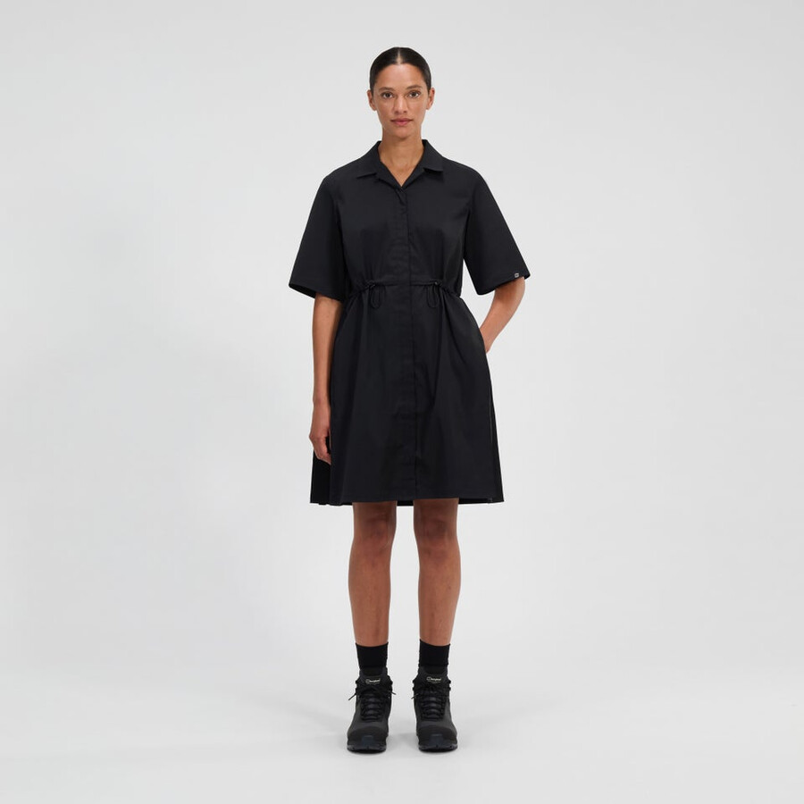 womens explorer dress - black berghaus