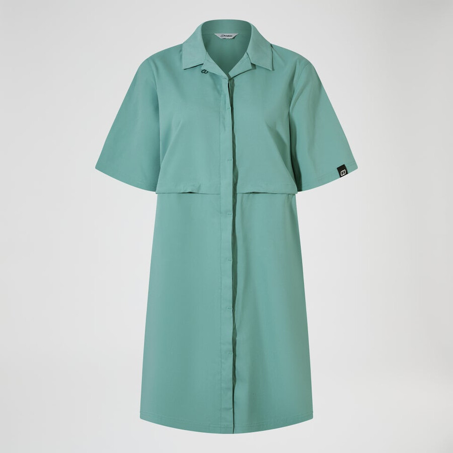 womens explorer dress - green berghaus