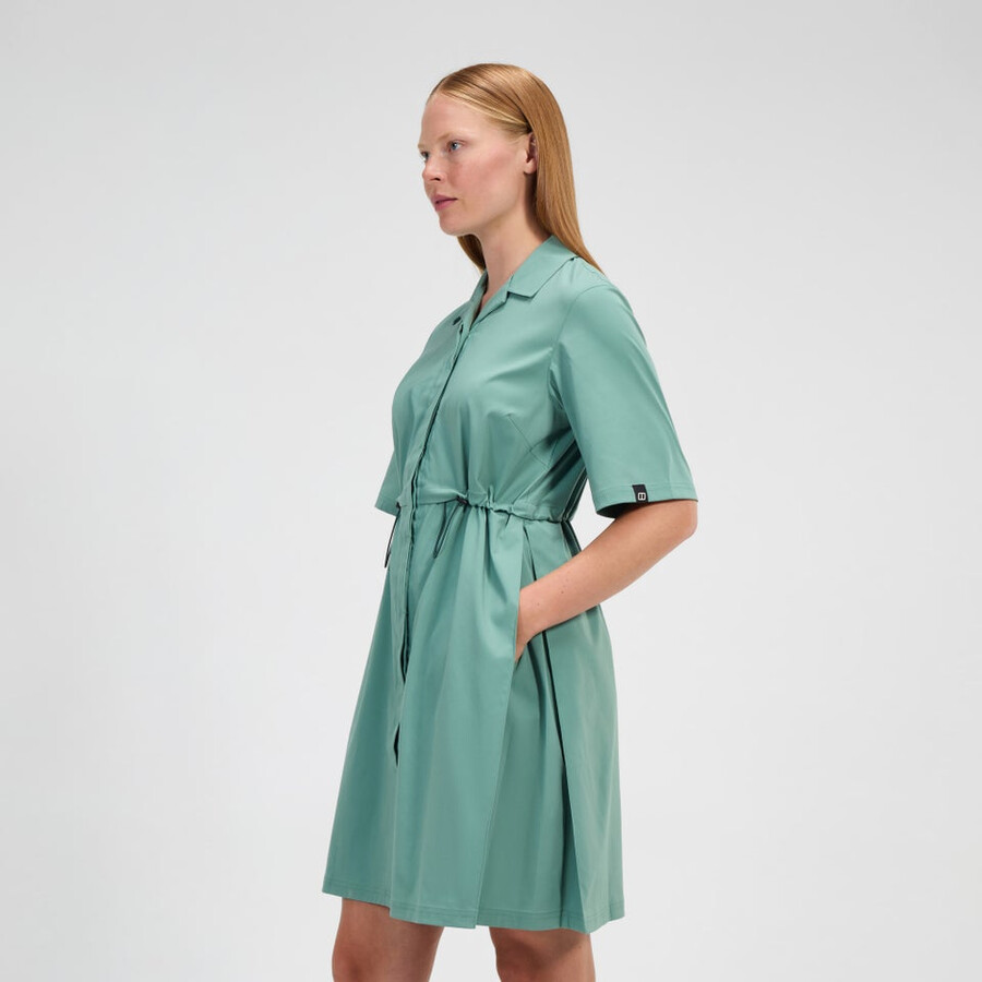 womens explorer dress - green berghaus