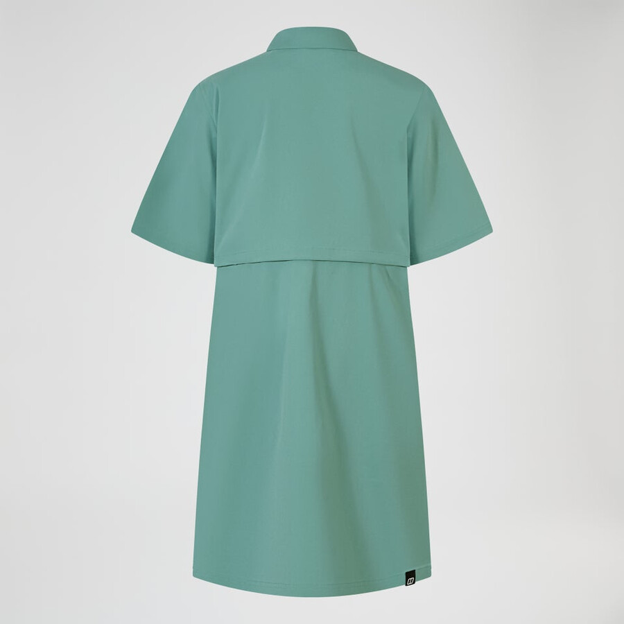 womens explorer dress - green berghaus