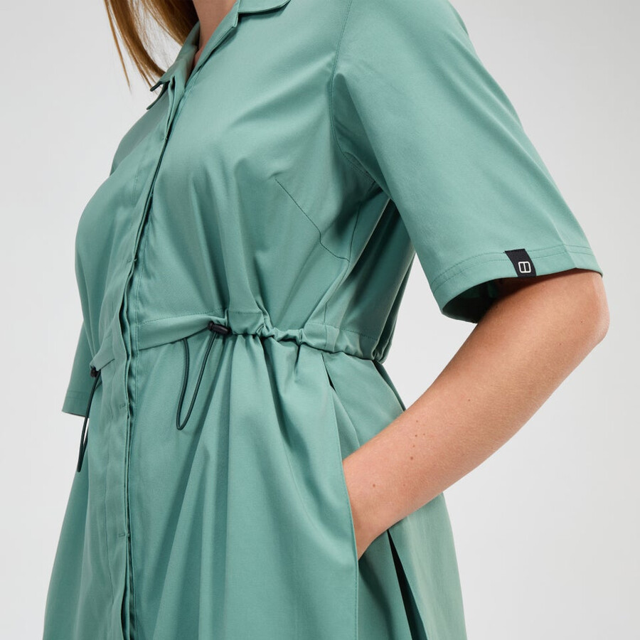 womens explorer dress - green berghaus