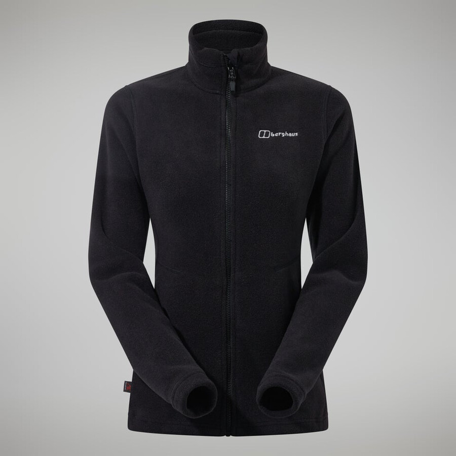 womens prism polartec interactive jacket - black berghaus