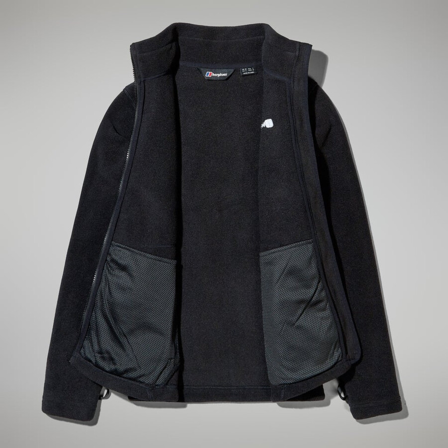 womens prism polartec interactive jacket - black berghaus