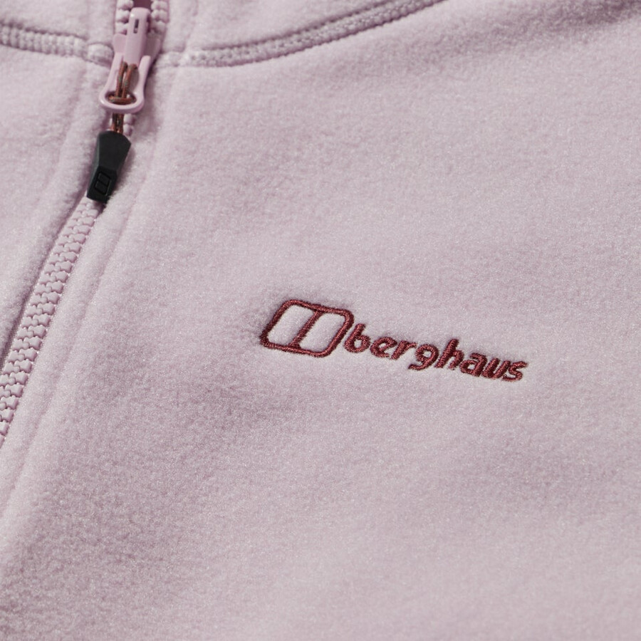 womens prism interactive polartec fleece jacket - pink berghaus