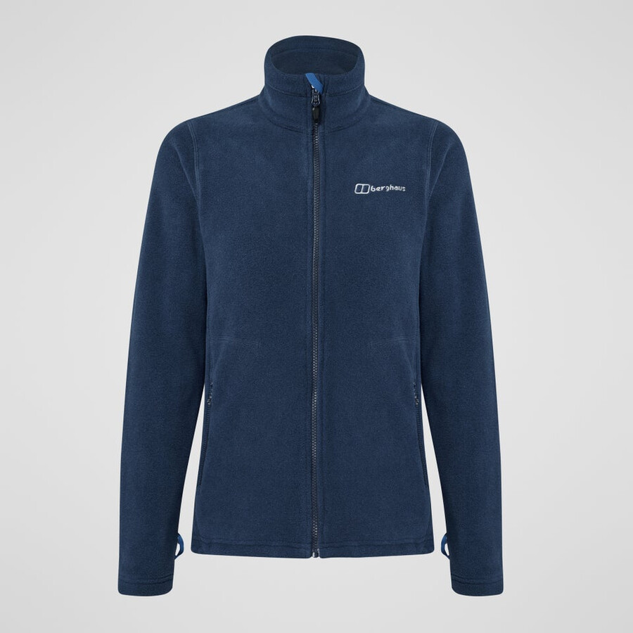 womens prism polartec interactive jacket - dark blue berghaus