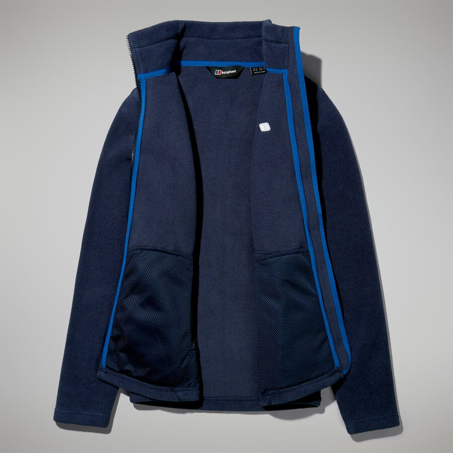 womens prism polartec interactive jacket - dark blue berghaus