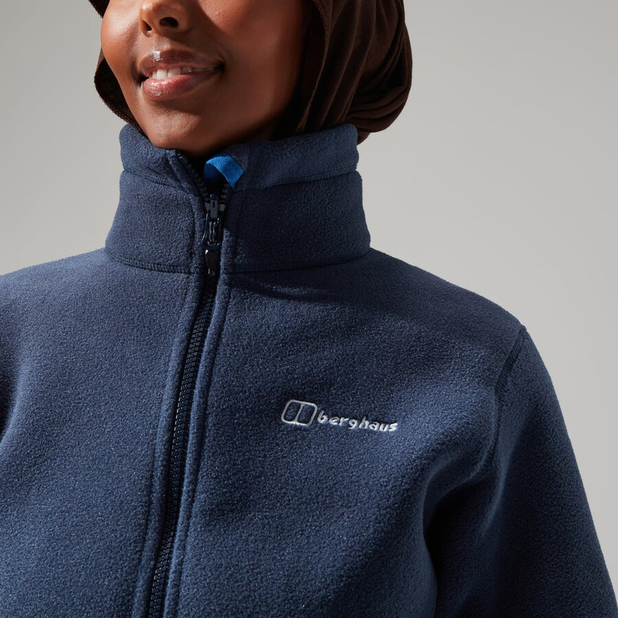 womens prism polartec interactive jacket - dark blue berghaus