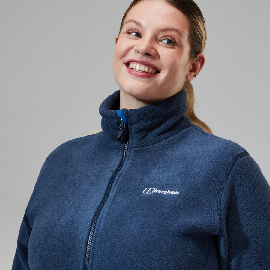 womens prism polartec interactive jacket - dark blue berghaus