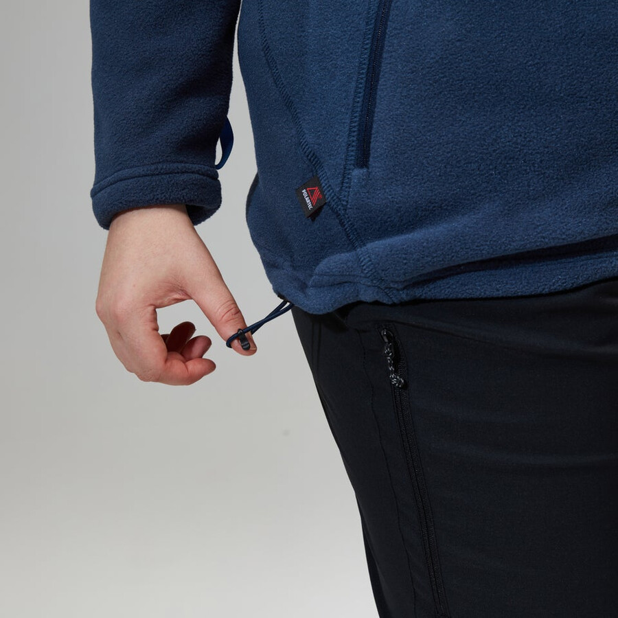 womens prism polartec interactive jacket - dark blue berghaus