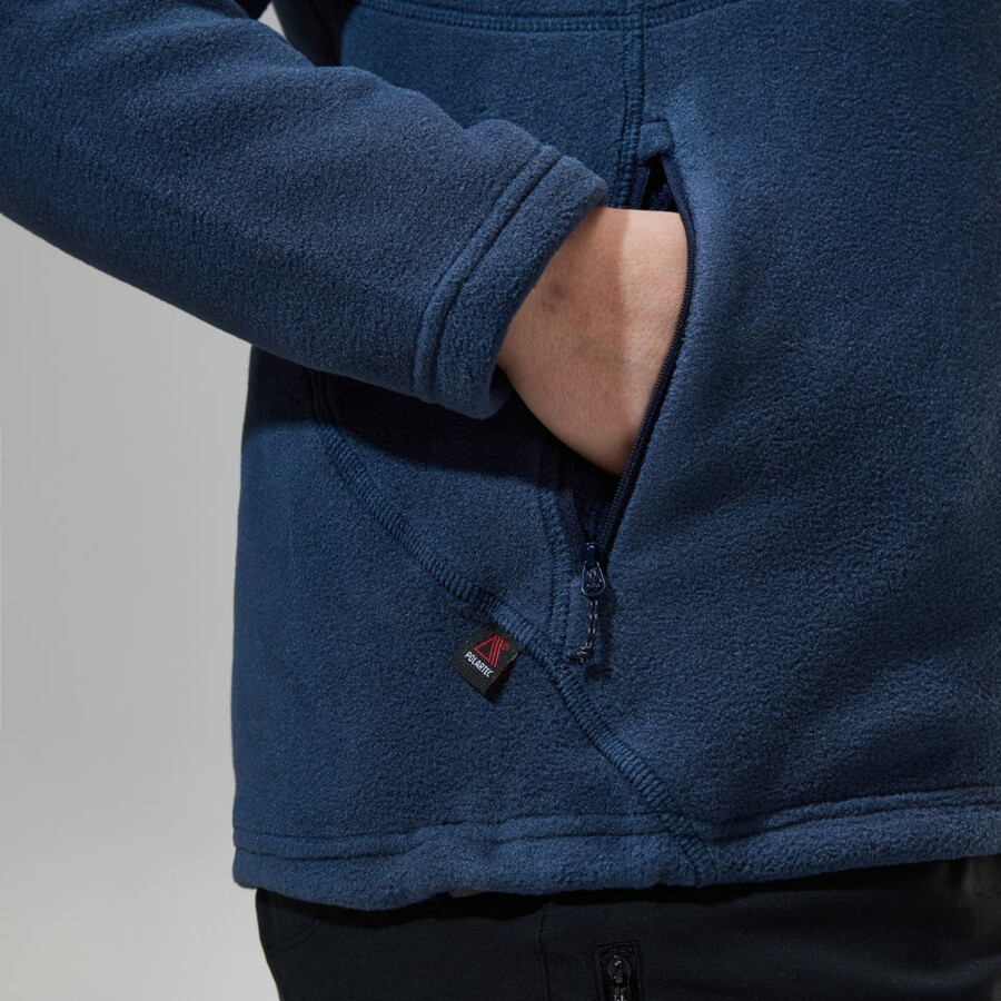 womens prism polartec interactive jacket - dark blue berghaus