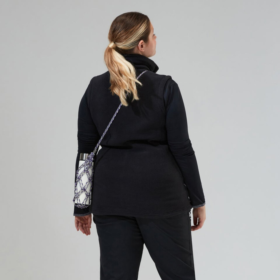 womens prism polartec interactive vest - black berghaus