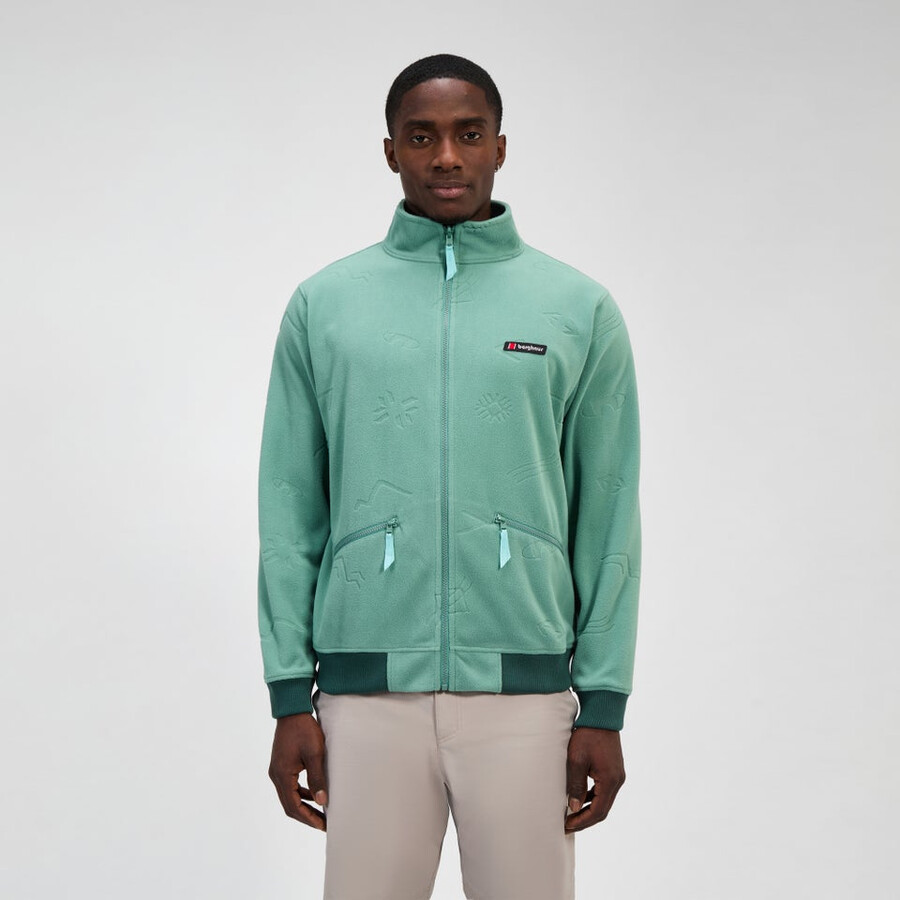 unisex daily nature interactive fleece - green berghaus