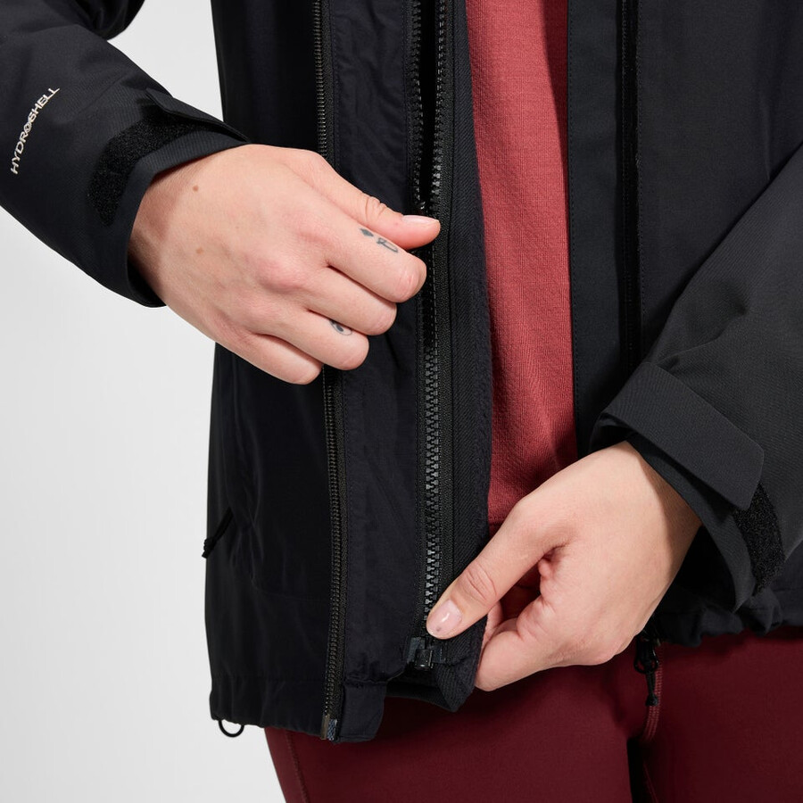 womens hanby interactive jacket - black berghaus