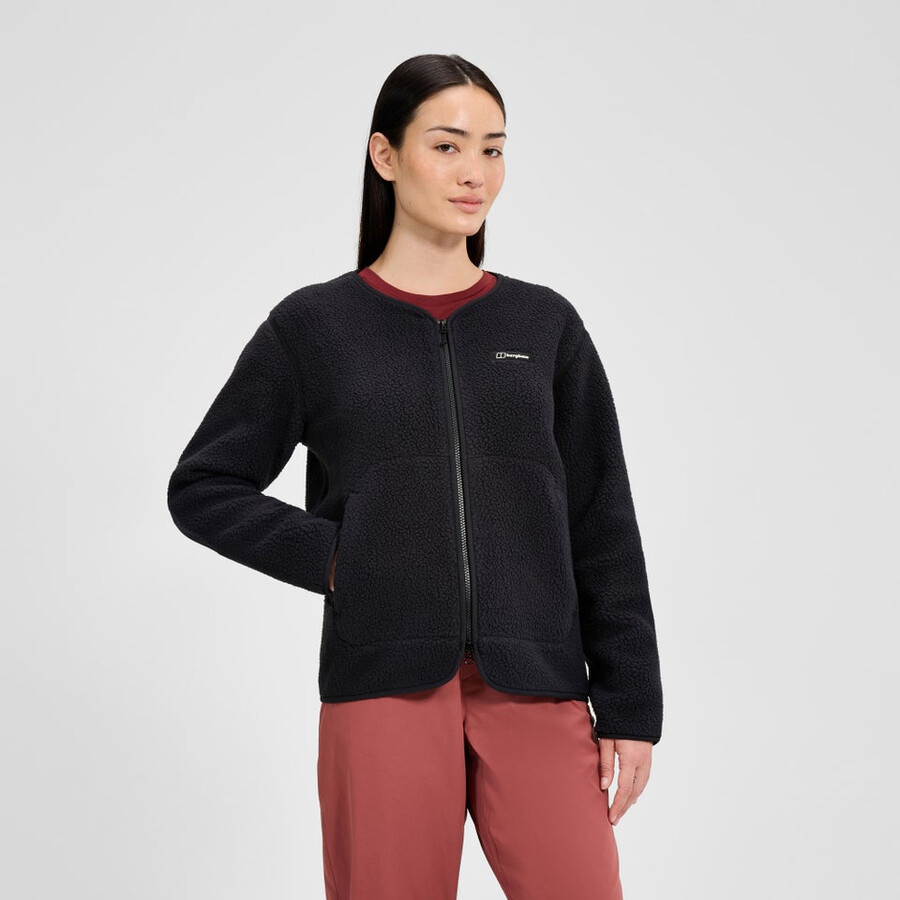 womens hanby relaxed jacket - black berghaus