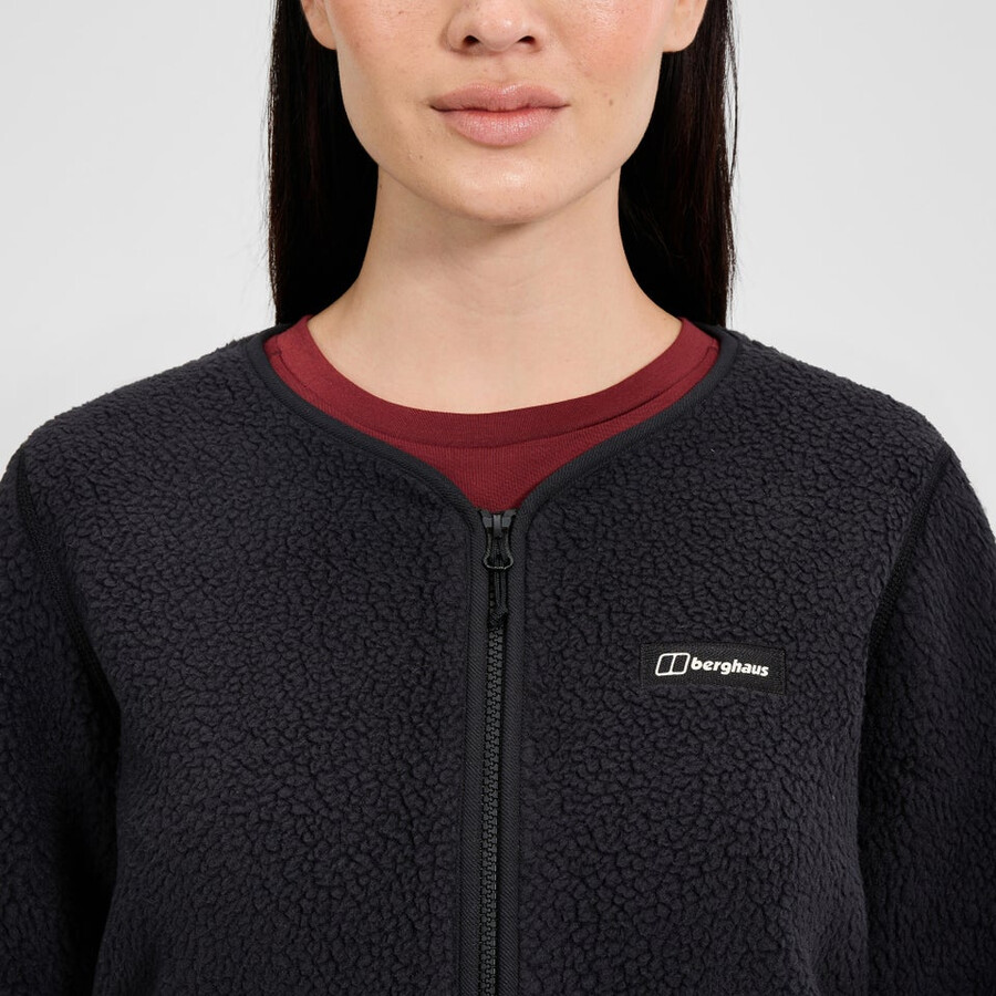 womens hanby relaxed jacket - black berghaus