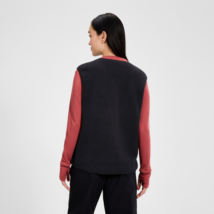 womens hanby relaxed vest - black berghaus