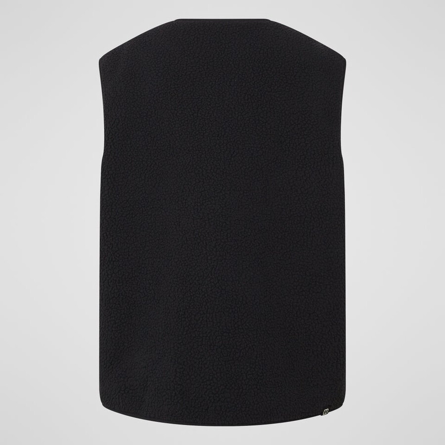 womens hanby relaxed vest - black berghaus
