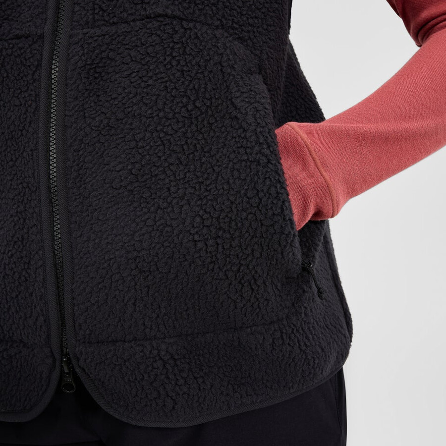 womens hanby relaxed vest - black berghaus