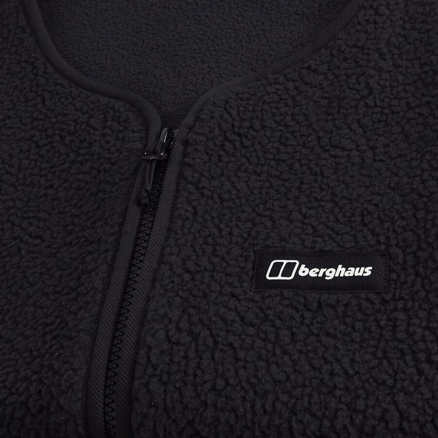 womens hanby relaxed vest - black berghaus
