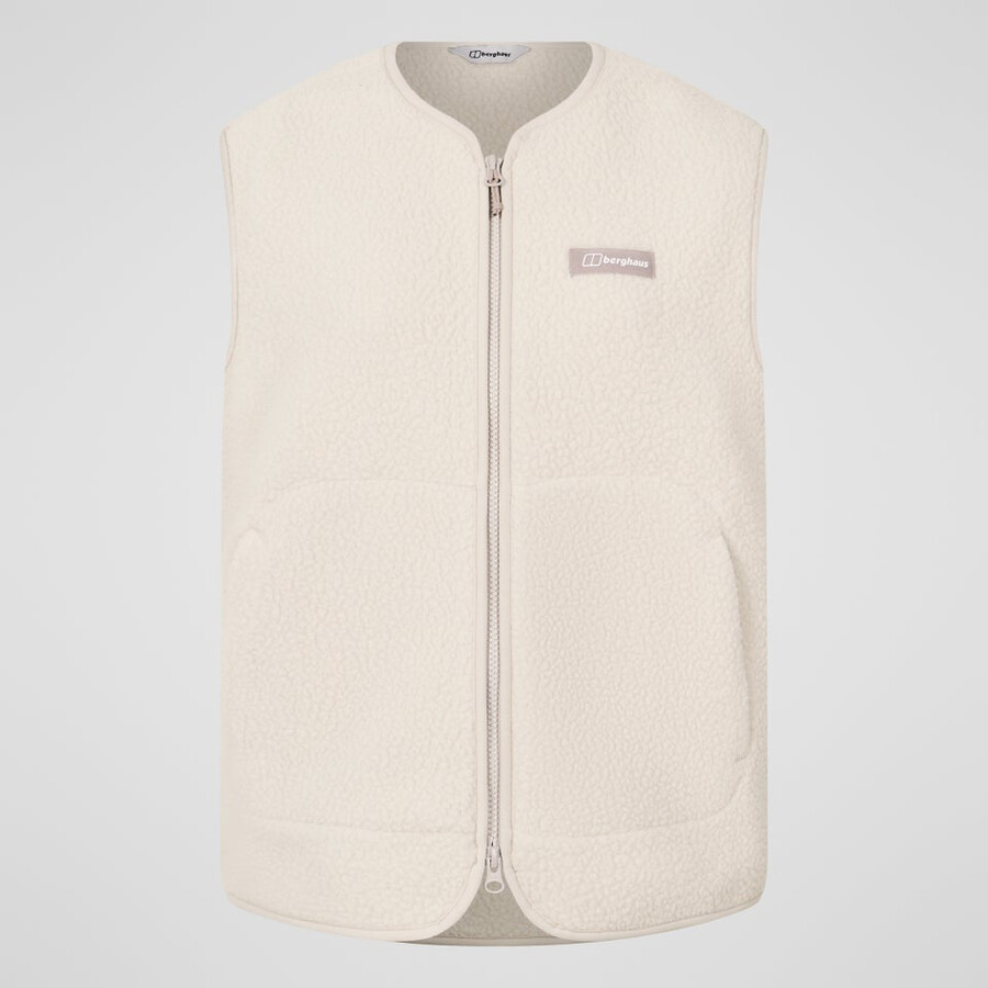 womens hanby relaxed vest - grey berghaus