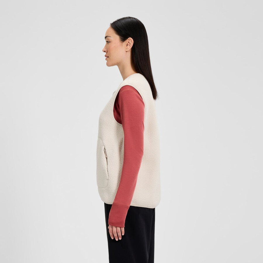 womens hanby relaxed vest - grey berghaus