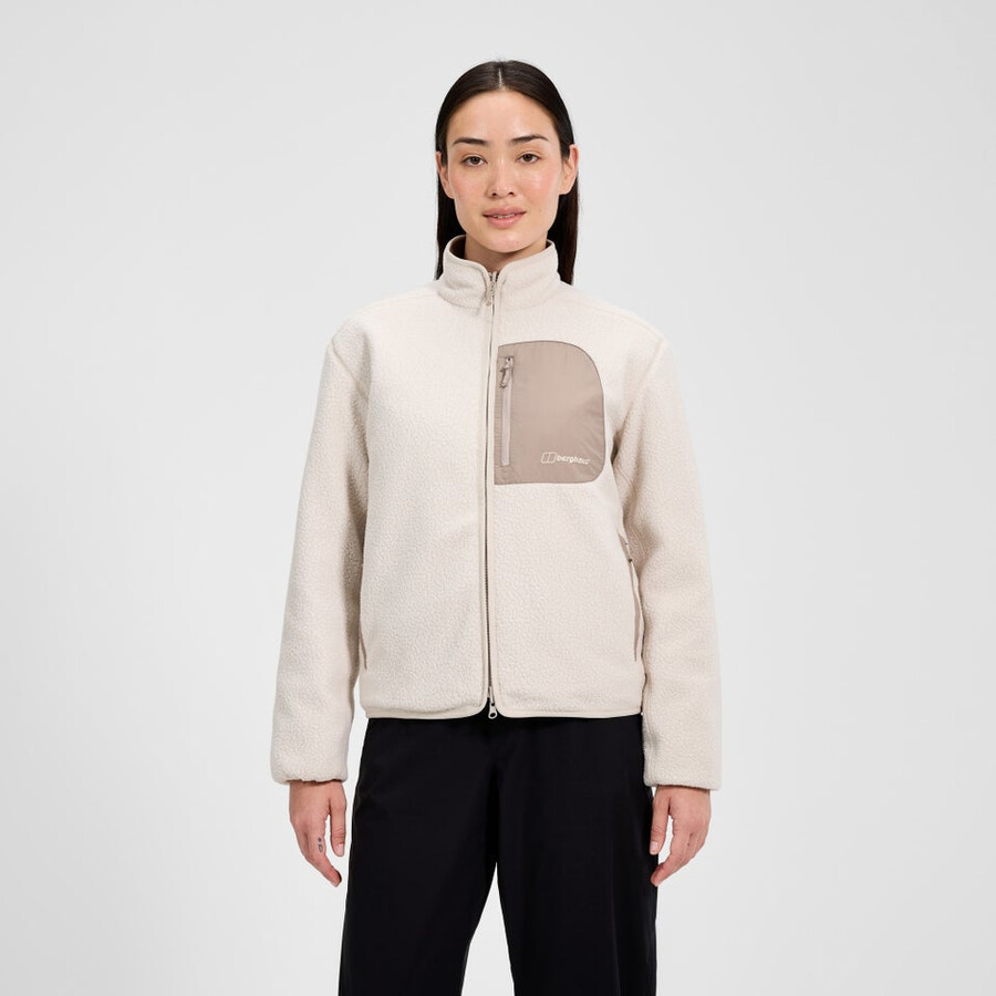 womens asperton reversible jacket - naturalgrey berghaus