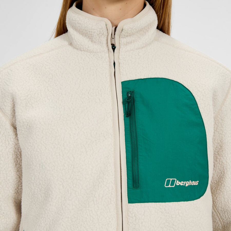 womens asperton reversible jacket - greengrey berghaus