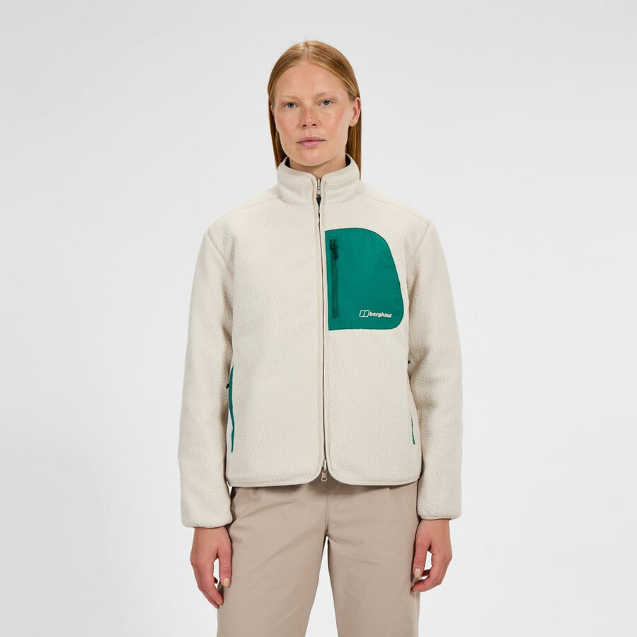 womens asperton reversible jacket - greengrey berghaus