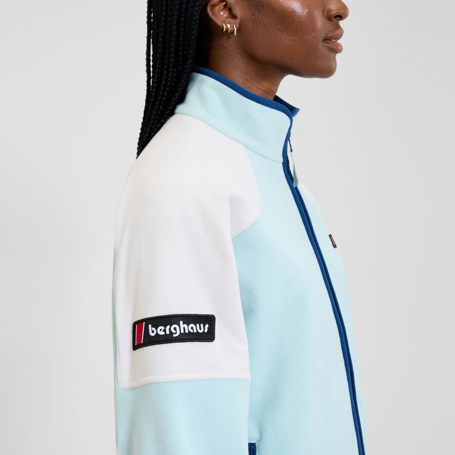 unisex 1997 fleece jacket - greengrey berghaus