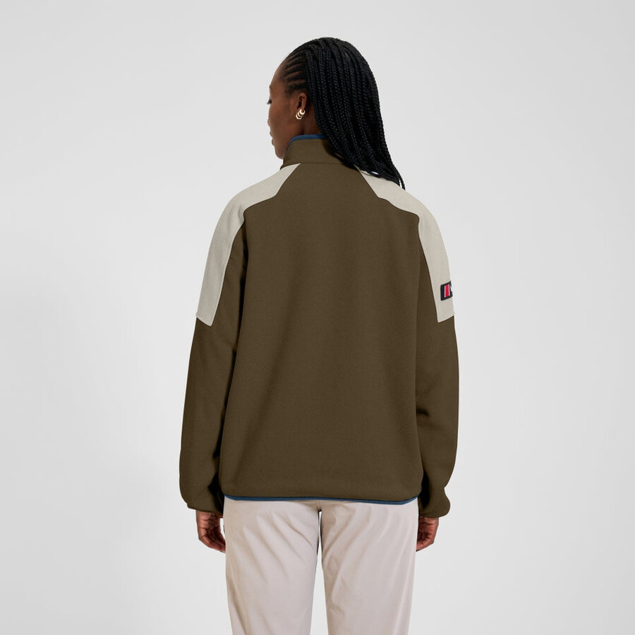 unisex 1997 fleece jacket - browngrey berghaus