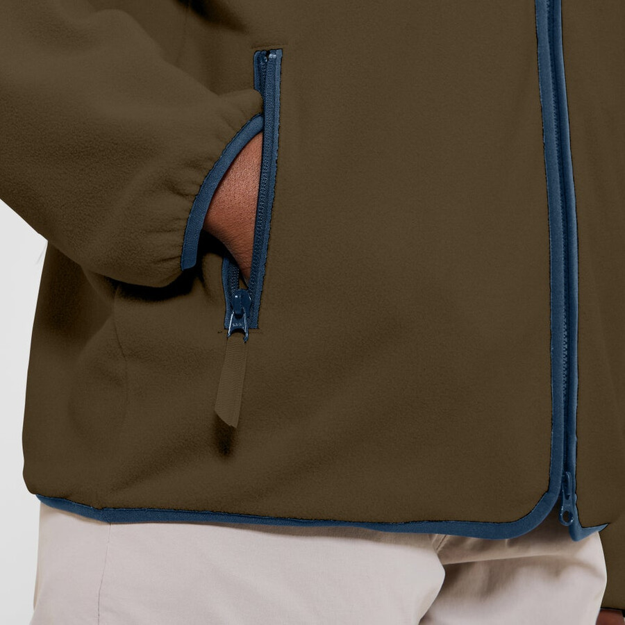 unisex 1997 fleece jacket - browngrey berghaus